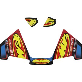 FMF 014950 Exhaust Replacement Decal - Titanium Powercore 2.1