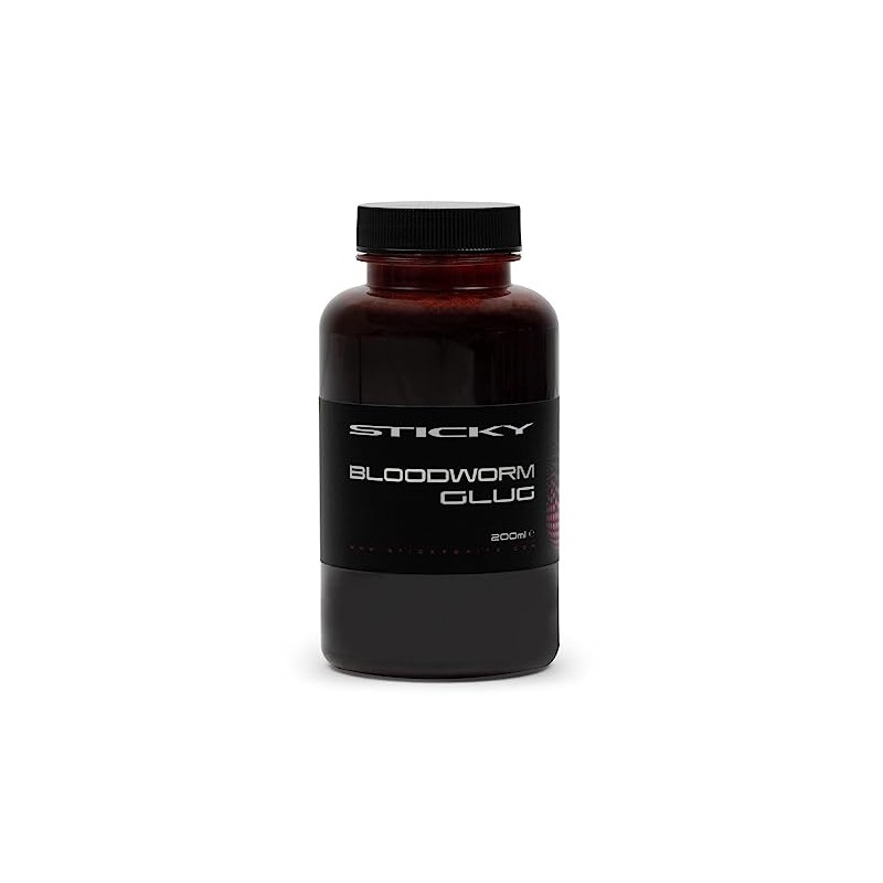 Sticky Baits Bloodworm Glug, Brown, One Size