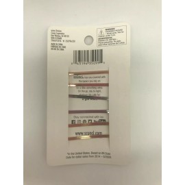 scünci Scunci  #1 Hair Accessory Brand. 6 Pcs Bobby Pins. Gold/Silver