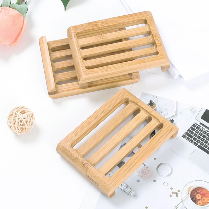 Bamboo Soap Dish | Bamboo Soap Tray | 11cm x