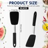 Yetene Medium Silicone Spatula Flexible Silicone Cookie Spatula Heat Resistant