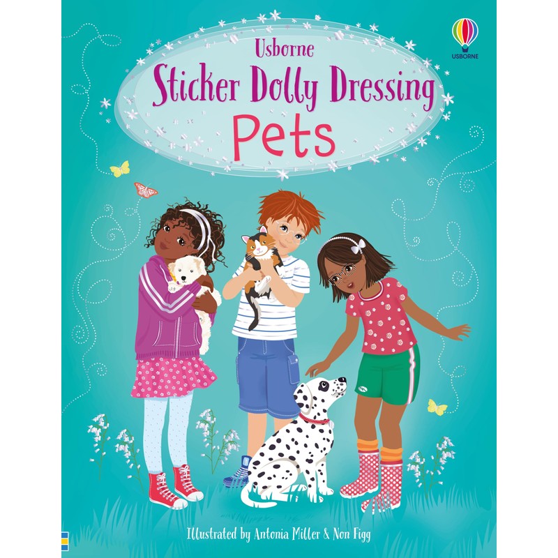 Sticker Dolly Dressing Pets: A Creative Activity Book for Children