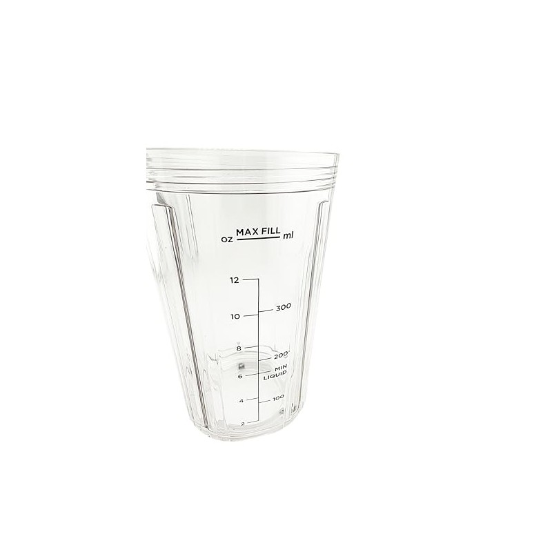 Genuine OEM replacement 16 oz Cup/Vessel compatible with all Ninja