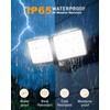 Rechargeable Battery Motion Light, 2500LM & 4000LM Dual Modes Motion