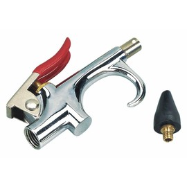 PHUOC LOC THO for Air Compressor Zinc Alloy Pneumatic Compact Blow Gun with Rubber OSHA Safety Tip