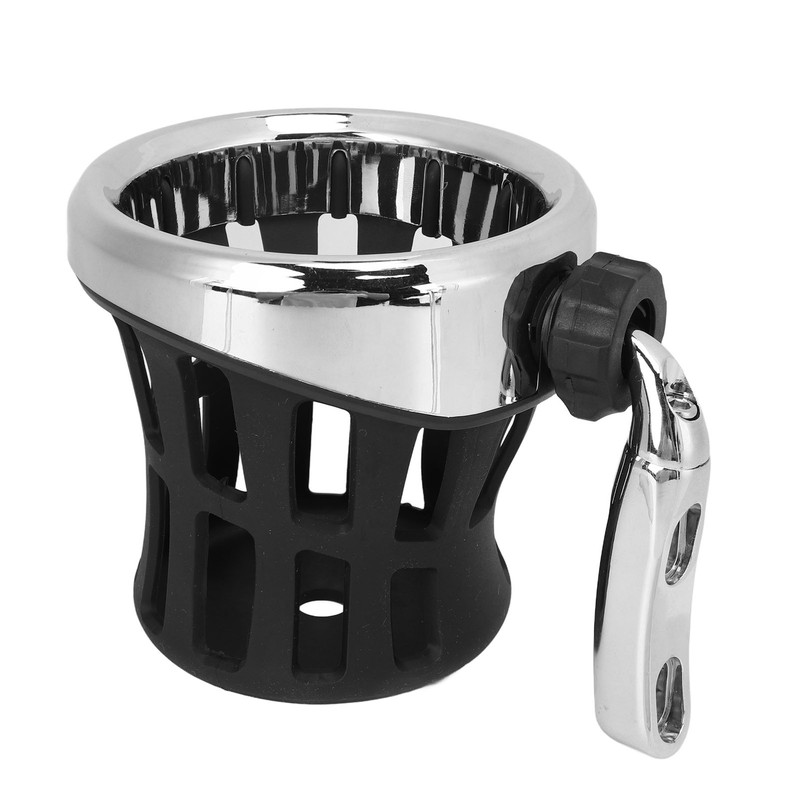Car Cup Holder Aluminum Rubber Motorcycle Handlebar Drink Mount Replacement