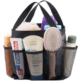 Lifewit Portable Pool Bag, Lightweight Freestanding Bathhouse Bag, Hot Spa Bag, Sauna Bag, College Dorm, Bathroom, Gym, Travel, Quick Dry Hanging Bath Bag with 7 Storage Pockets for Toiletry