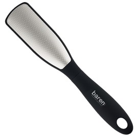Baren double-sided stainless steel foot callus remover, 1 pack, 1 piece / 바렌 양면 스테인레스 발각질제거기, 1개입, 1개