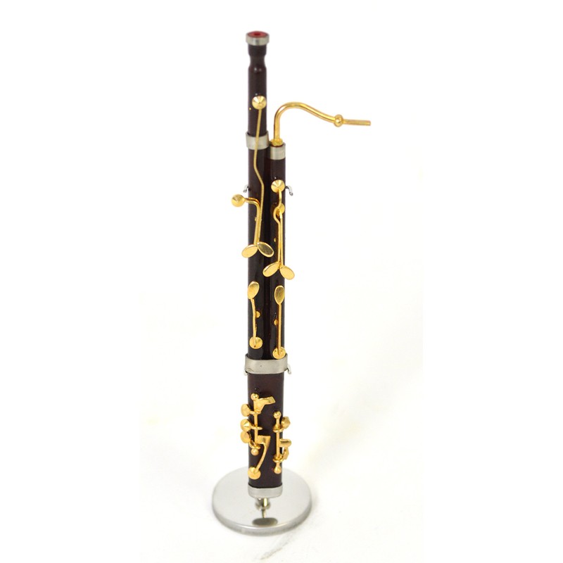SUNRISE SOUND HOUSE サンライズサウンドハウス ミニチュア楽器 バスーン 1/6