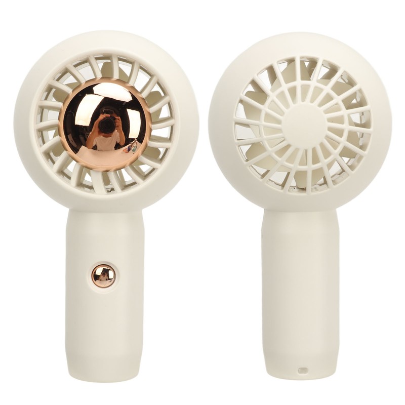 Handheld Mini Fan Quiet USB Charging 3 Speeds Small Portable