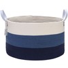 Sea Team Extra Large Size Cotton Rope Woven Storage Basket