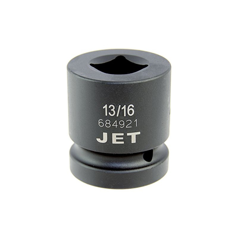 JET 684921-1-Inch Drive, 13/16", Regular, 4 Point, SAE Impact Budd