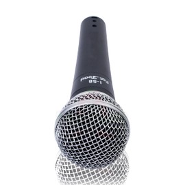 Fat Toad Vocal Handheld Microphones & Clips (3 Pack) Cardioid Dynamic, Wired Instrument Mic | Singing Microphone for Live Streaming, Music Stage Performances & Studio Recording or PA DJ Karaoke