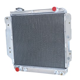 HKAUTOPART Radiator Compatible with 1997-2006 Jeep TJ 2.4L 2.5L L4 4.0L L6 Gas & 1987-2006 Jeep Wrangler 2.5L 4.0L 4.2L, 3 Row Full Aluminium Radiator