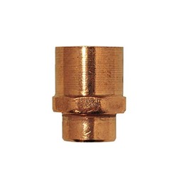 Libra Supply 5/8 x 1/2 inch(Nominal Size) Copper Reducing Female Adapter, C x FIP, (Click in for more size options), 5/8'' x 1/2'', 5/8 Copper x 1/2 FNPT Copper Pressure Pipe Fitting Plumbing Supply