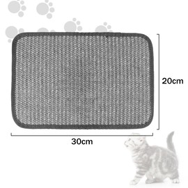 Cat Scratching Mat Pad Cat Furniture Protector Anti Scratch Sofa Scratcher Mat Cat Scratch Board Cat Scratch Bed Sofa Shield Couch Guard Sisal Pad for Cat Grinding Claw Cat Scratcher Rug Cover