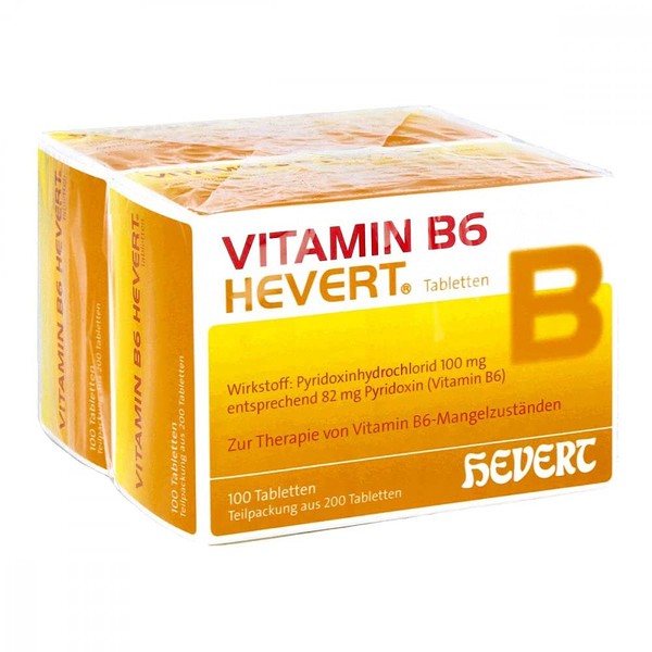 Vitamin B6 Hevert Tablets, Pack of 200 Tablets