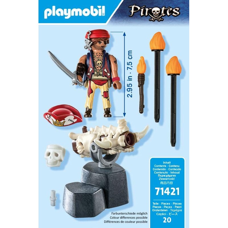 Playmobil 71421 Artillero Pirata