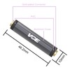VCE 3.5mm Female to Female Adapter, TRRS 1/8 Inch Stereo