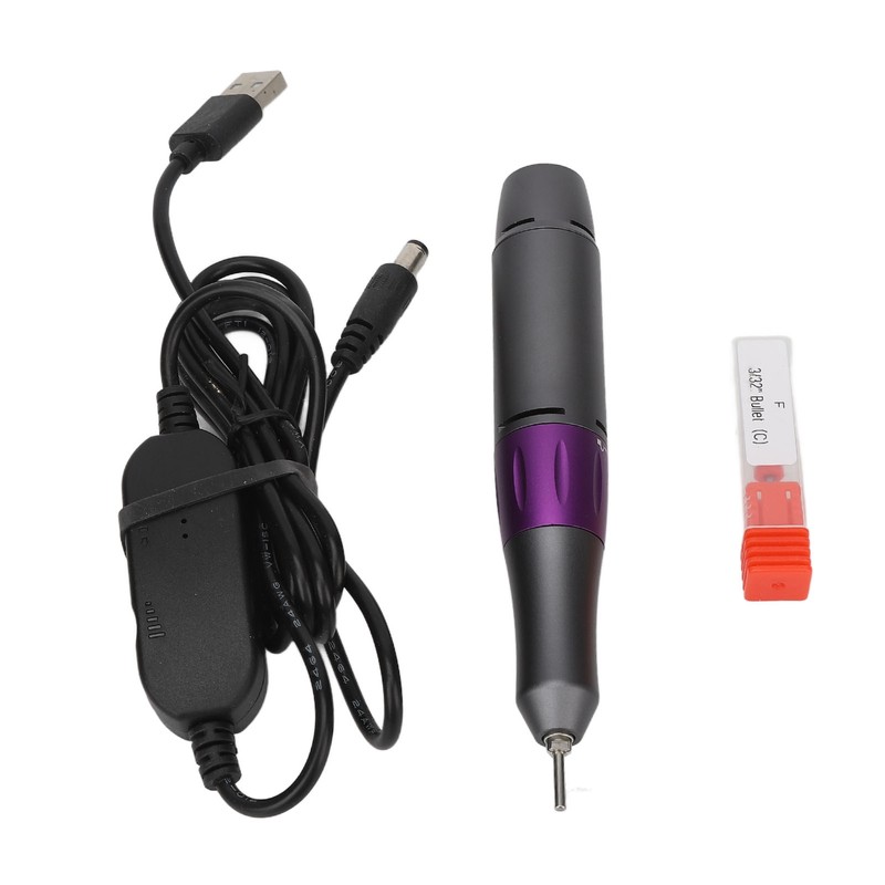 30000rpm Electric Manicure Drill Handle Adjustable Portable Nail Drill Pen