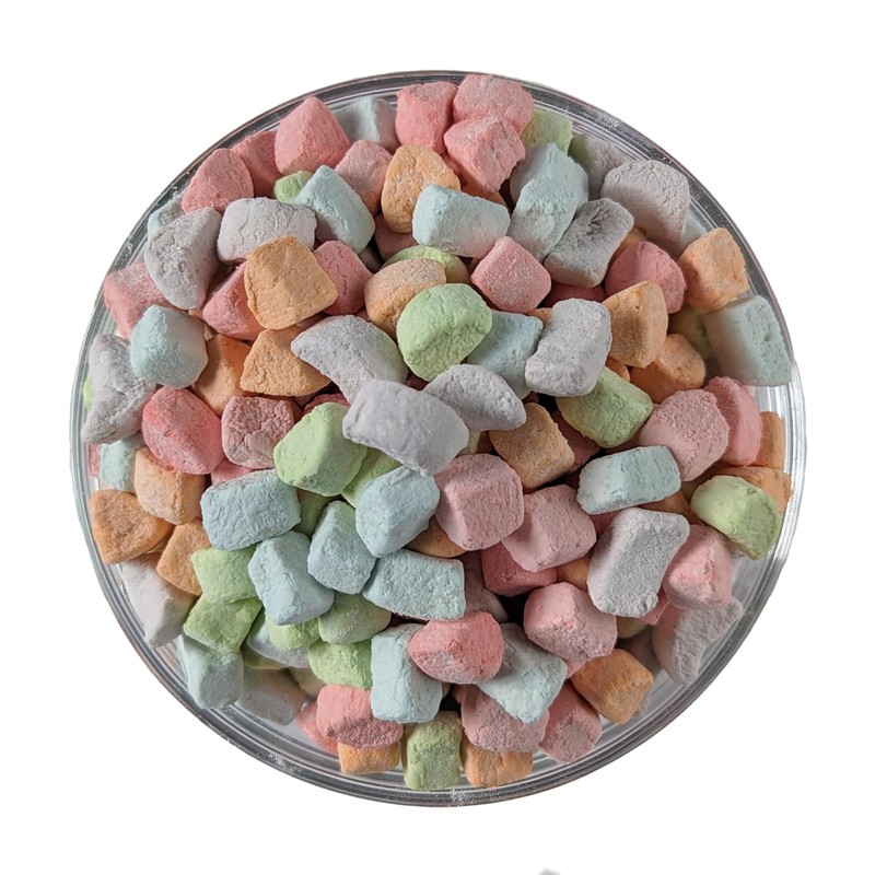 Assorted Dehydrated Marshmallows in Reusable Container by Medley hills farm