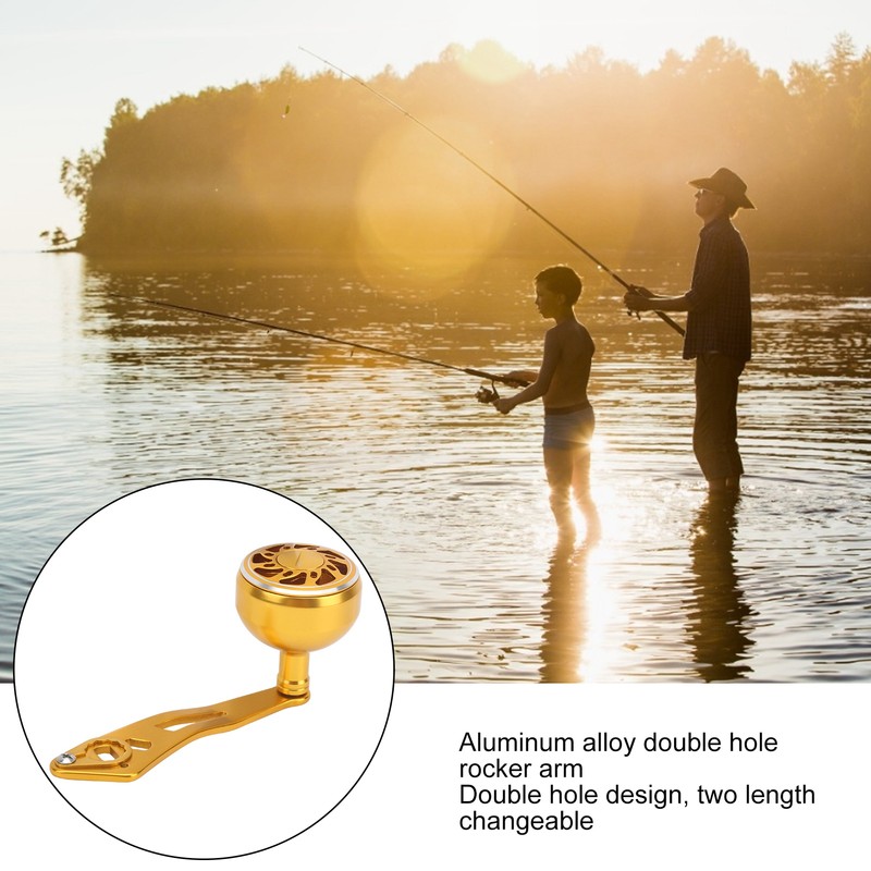 Fishing Reel Handle Grip Aluminum Alloy Baitcasting Reel Rocker Arm