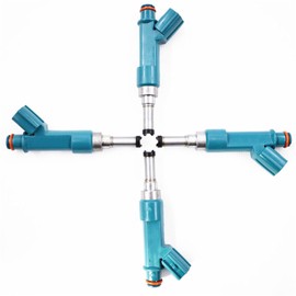 labwork 4 inyectores de combustible 23250-37020 de repuesto para Toyota Prius 2010-2015 2012-2015 Toyota Prius Plug-In y Prius V 2011-2015 LEXUS CT200h