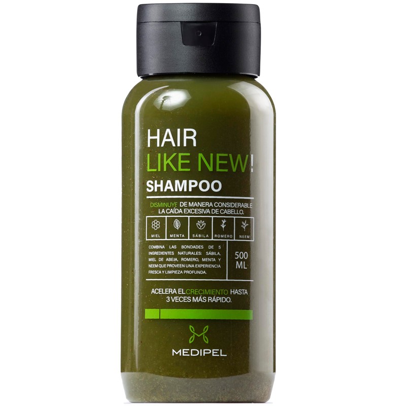 Shampoo Anticaida Ingredientes Naturales Ayuda a Reducir la Caída del