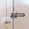 Horizontal Door Safety Latch Security Device Front Door Safety Latch