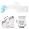 Non Electric Bidet Spray Bathroom Toilet Seat Attachment Mechanical Body