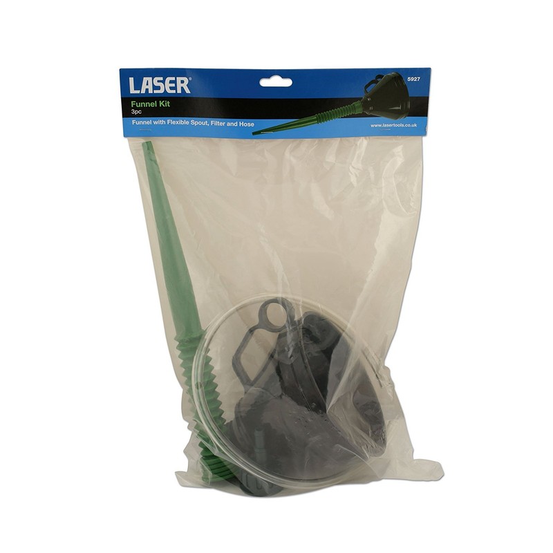 Laser 5927 Funnel Kit, green|grey|black, 165mm