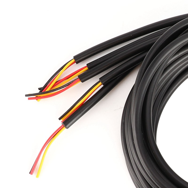 5Pcs Temperature Probe Sensor Stainless Steel Waterproof Cable Thermometer