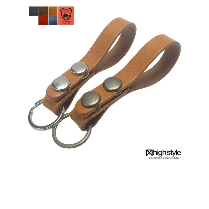 Highstyle 2 Button Tochigi Leather Base Grade Slim Design Belt