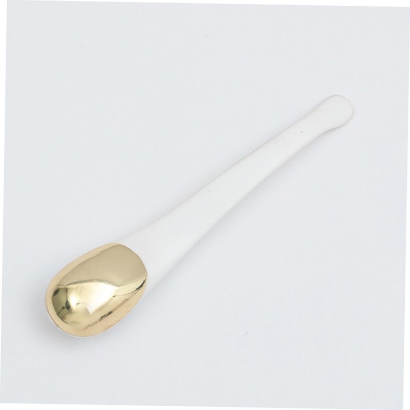 Ipetboom 2Pcs Eye Cream Spoons Metal Makeup Tool for Facial