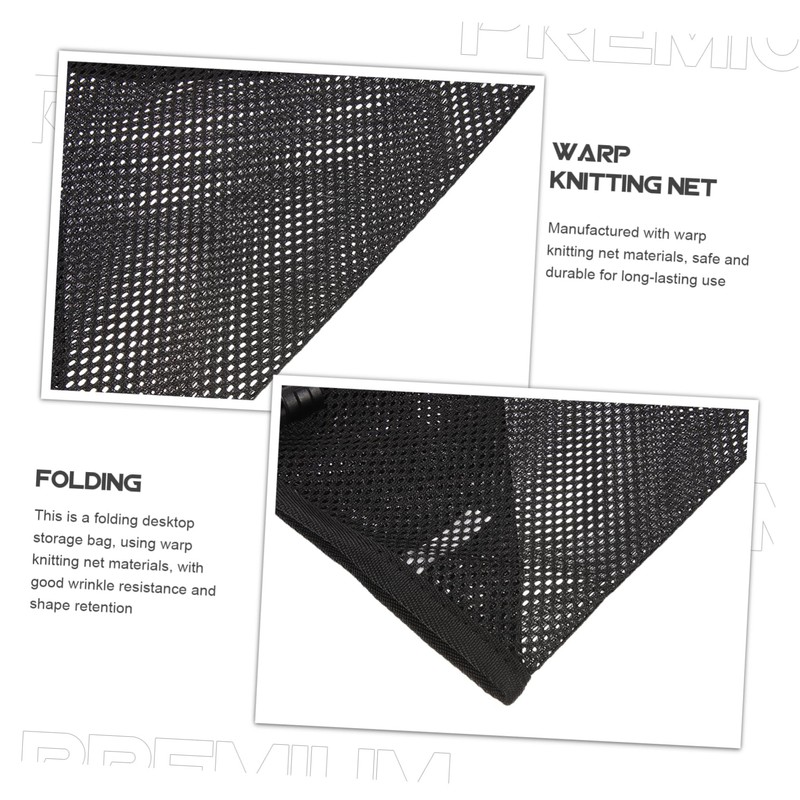 Operitacx Hanging Storage Pockets Netting Storage Bag Camp Mesh Sundries