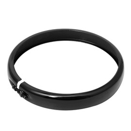 H RUO Motorcycle 5.75" Headlight Headlamp Trim Ring Fits for Harley Sportster Iron XL 883 1200 Dyna Softail Street Bob