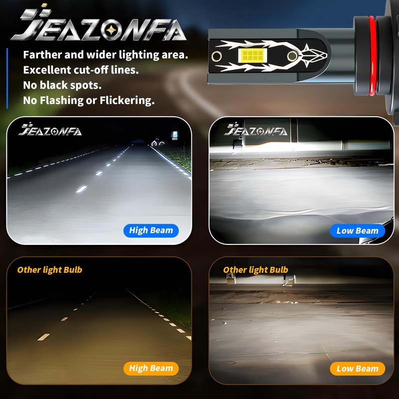 JEAZONFA Fit For Toyota Corolla (2009 2010 2011 2012 2013)