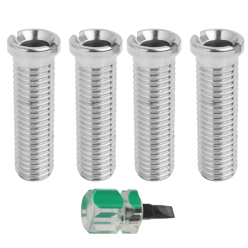 FunWorth 4Pcs 45mm Stainless Steel Hollow Screws, Sink Strainer Replacement