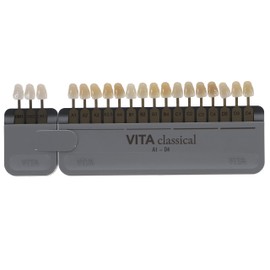 Vident G027CBS VITA Classical Dental Shade Guide with Bleached Shades Clip