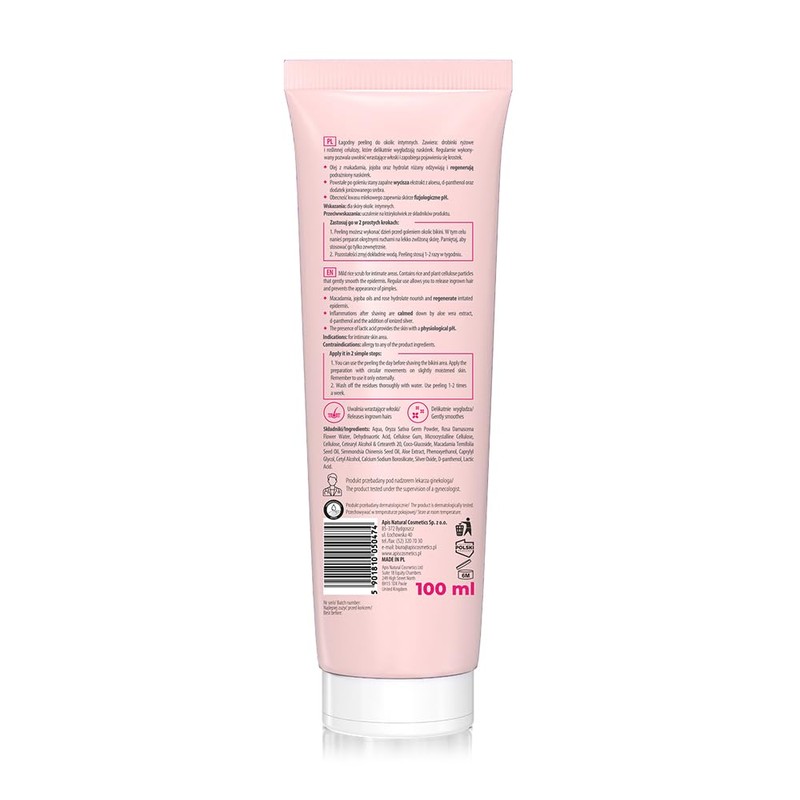 Intimate Area Peeling 100 ml - Gentle | Natural |