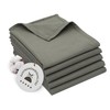 ZOLLNER Set of 5 Cotton Tea Towels in 50 x