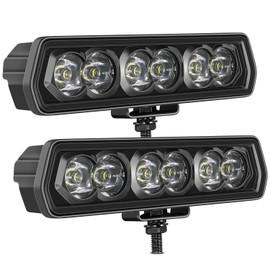 6 Inch CREE LED Light Bar, SWATOW INDUSTRIES 6" Spot Pod Lights Offroad Auxiliary Work Lights Ditch LED Pods Waterproof Fog Light for Truck F150 Wrangler Ram E-Bike Dirt Bike Motorcycle UTV ATV