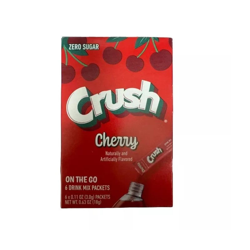 Crush 6 BOXES Of Crush CHERRY On The Go Drink