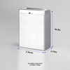 Sanitary Napkin Receptacle Wall Mounted Tampon Holder, Garbage Can for