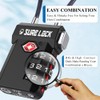 SURE LOCK TSA Approved Luggage Locks, Open Alert, Easy Read