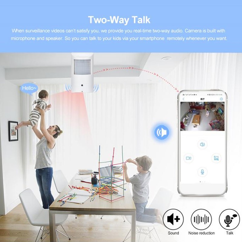 WiFi Security Camera 1080P Small Modified Wired Coaxial 5MP Infrared