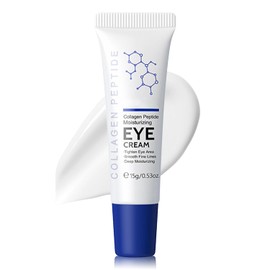Moisturizing Peptides Eye Treatment, Firming Under-Eye Formula, Revitalizing Caffeine Serum, Nourishing Cream for Puffiness & Shadows, Lightweight & Gentle Texture, Suitable for All Types
