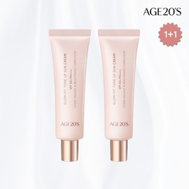 AGE20'S Glow Fit Tone-Up Sun Cream x 2 (SPF50+ PA++++) / AGE20'S [에이지투웨니스] 글로우핏 톤업 선크림 X 2개 (SPF50+ PA++++)
