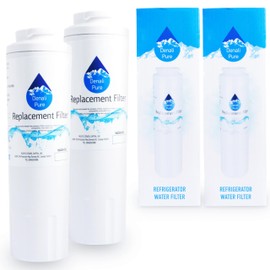 2-Pack Replacement for Amana ARB2557CSR Refrigerator Water Filter - Compatible with Amana UKF8001AXX Fridge Water Filter Cartridge