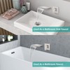 Aolemi Tub Faucet Waterfall Bathtub Faucets Wall Mount Tub Filler